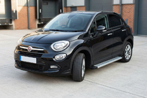 Fiat 500X 2014–2024 Zijtreden Maya V2 (set van 2, aluminium) foto 1
