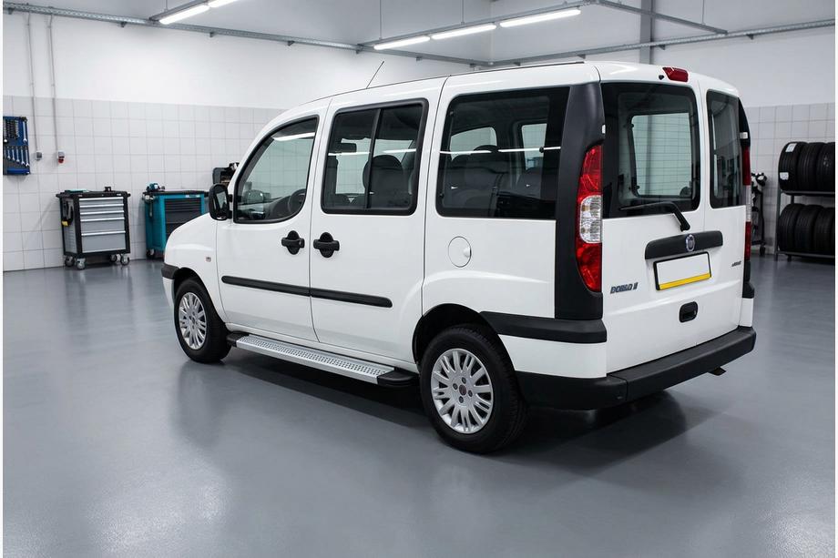 Fiat Doblo I 2001–2005 Zijtreden Maya V2 (set van 2, aluminium) Image
