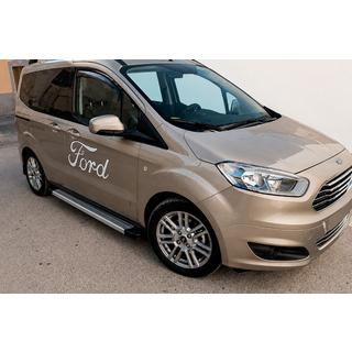 Zijtreden Maya V2 (set van 2, aluminium) Ford Courier 2014–2023 foto 1