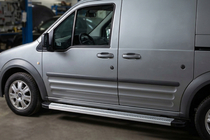 Ford Connect 2006–2009 Zijtreden Maya V2 (set van 2, aluminium) foto 1