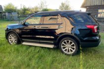 Ford Explorer 2011–2019 Zijtreden Maya V2 (set van 2, aluminium) foto 1