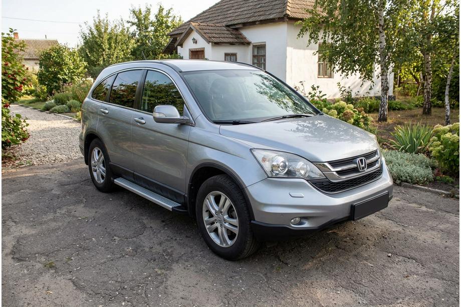 Honda CR-V 2007–2011 Zijtreden Maya V2 (set van 2, aluminium) Image