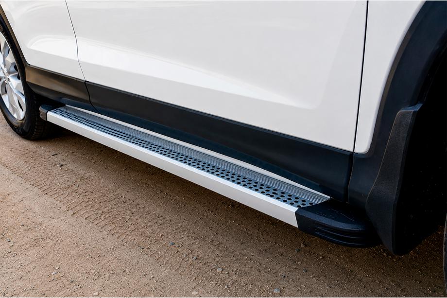 Honda CRV 2012–2016 Zijtreden Maya V2 (set van 2, aluminium) Image