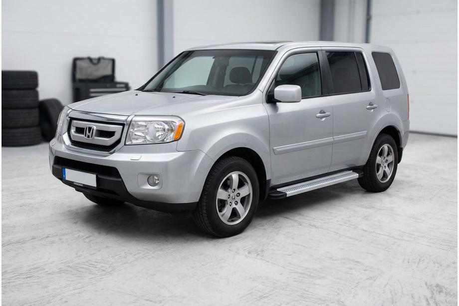 Honda Pilot 2008–2015 Zijtreden Maya V2 (set van 2, aluminium) Image