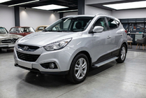 Hyundai IX-35 2010–2015 Zijtreden Maya V2 (set van 2, aluminium) foto 1