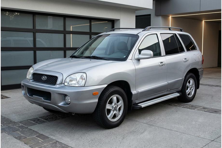 Hyundai Santa Fe 1 2000–2006 Zijtreden Maya V2 (set van 2, aluminium) Image