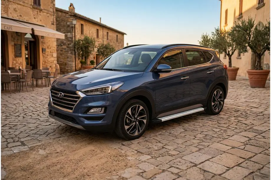 Hyundai Tucson TL 2016–2021 Zijtreden Maya V2 (set van 2, aluminium) Image