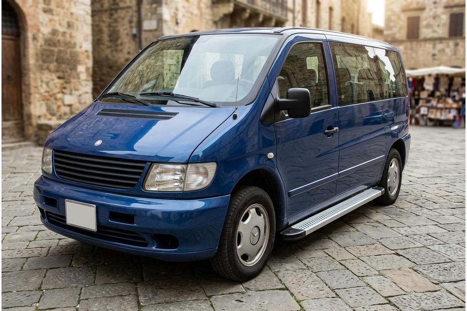 Mercedes Vito W638 1996–2003 Zijtreden Maya V2 (set van 2, aluminium) Image