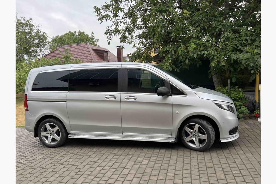 Mercedes Vito/V-klasse W447 2014– Zijtreden Maya V2 (set van 2, aluminium) Extra lang (ExtraLong) Foto 2
