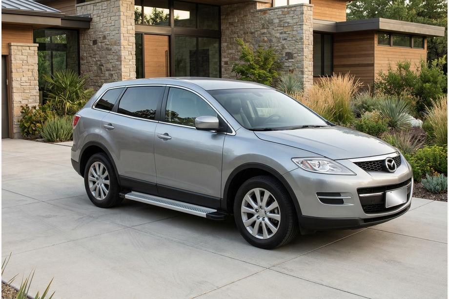 Mazda CX-9 2007–2016 Zijtreden Maya V2 (set van 2, aluminium) Image