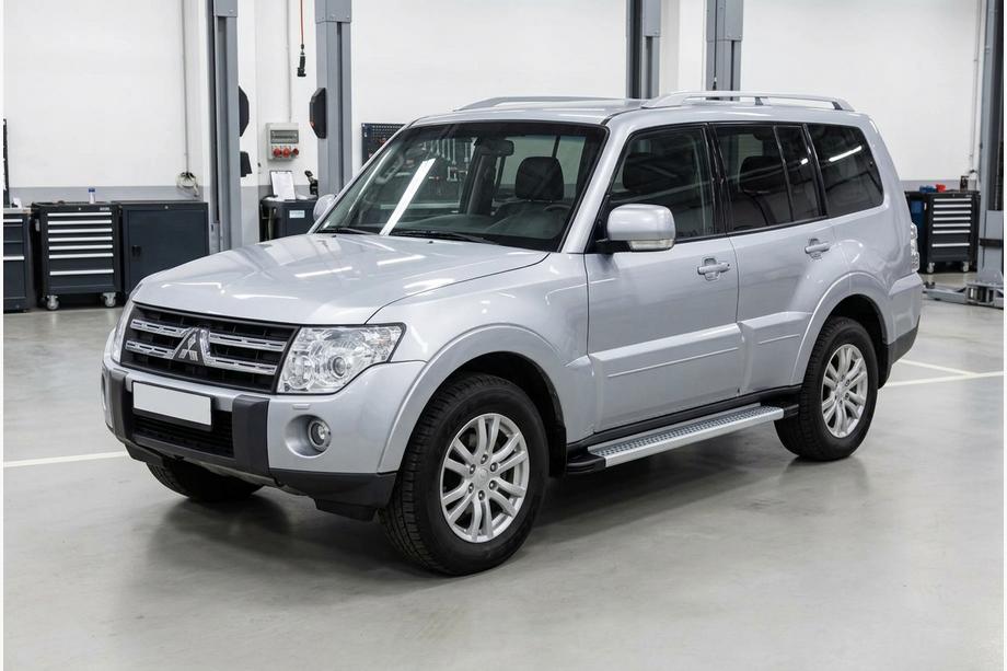 Mitsubishi Pajero Wagon IV 2006–2021 Zijtreden Maya V2 (set van 2, aluminium) Image