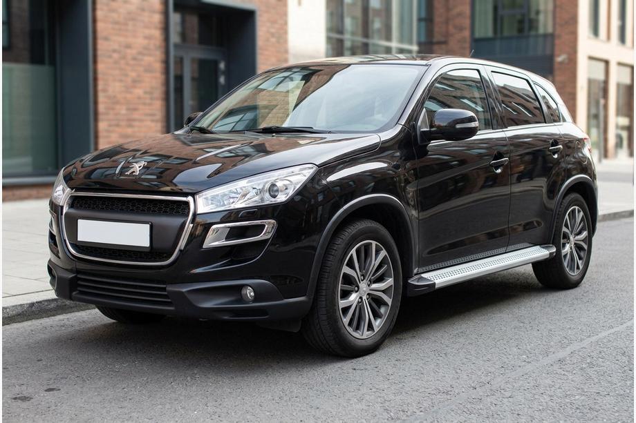 Peugeot 4008 2012–2017 Zijtreden Maya V2 (set van 2, aluminium) Image
