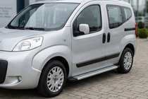 Peugeot Bipper 2008–2017 Zijtreden Maya V2 (set van 2, aluminium) foto 1
