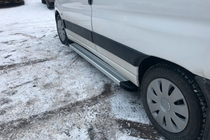 Peugeot Partner 1996–2008 Zijtreden Maya V2 (set van 2, aluminium) foto 1