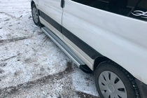 Peugeot Partner 1996–2008 Zijtreden Maya V2 (set van 2, aluminium) foto 2