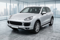 Porsche Cayenne 2010–2017 Zijtreden Maya V2 (set van 2, aluminium) foto 1
