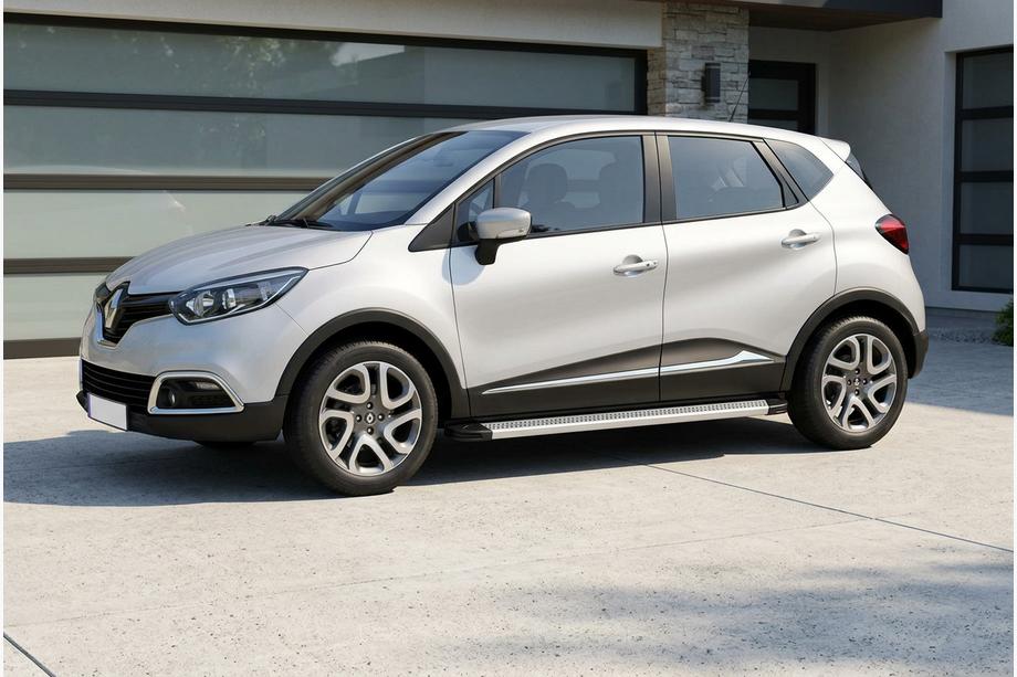 Renault Captur 2013–2019 Zijtreden Maya V2 (set van 2, aluminium) Image