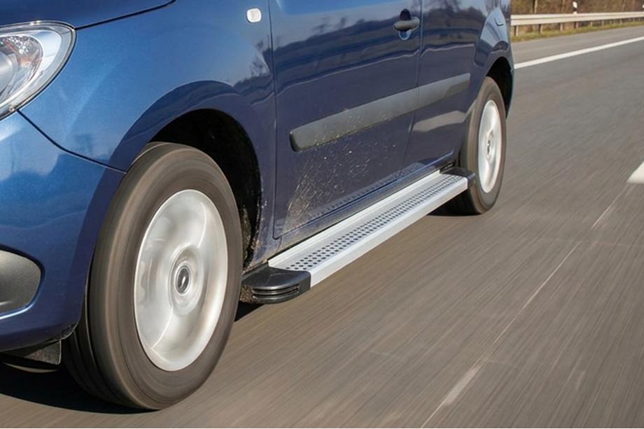 Renault Kangoo 2008–2020 Zijtreden Maya V2 (set van 2, aluminium) Image