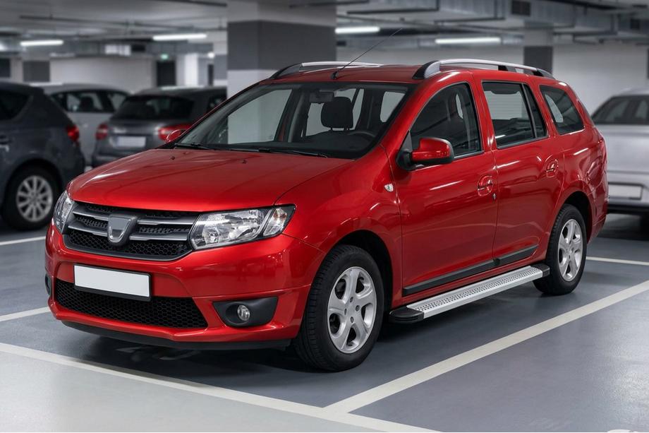 Renault Logan MCV 2013–2022 Zijtreden Maya V2 (set van 2, aluminium) Image