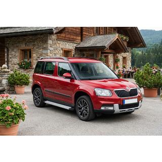 Zijtreden Maya V2 (set van 2, aluminium) Skoda Yeti 2009–2017 foto 1