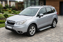 Subaru Forester 2013–2018 Zijtreden Maya V2 (set van 2, aluminium) foto 1