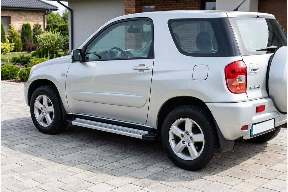 Toyota Rav 4 2001–2005 Zijtreden Maya V2 (set van 2, aluminium) Image