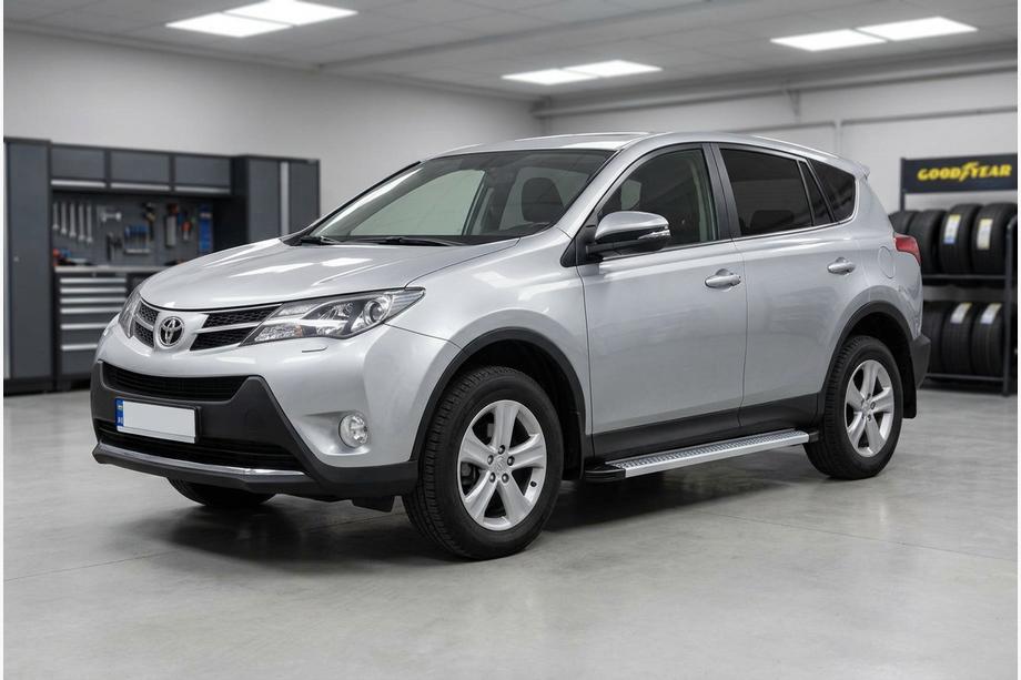 Toyota Rav 4 2013–2018 Zijtreden Maya V2 (set van 2, aluminium) Image