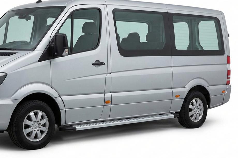 Volkswagen Crafter 2006–2016 Zijtreden Maya V2 (set van 2, aluminium) Image