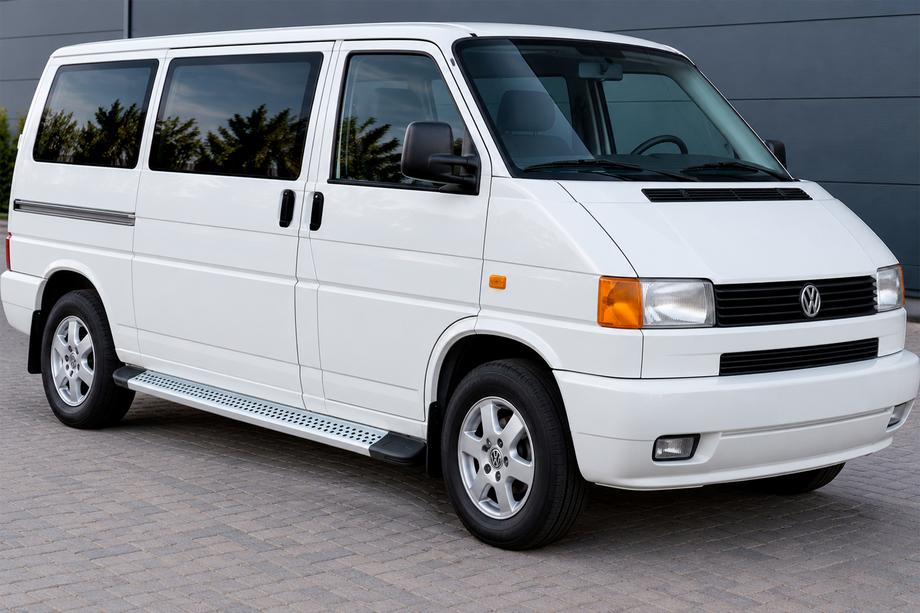 Volkswagen T4 Transporter 1990–2003 Zijtreden Maya V2 (set van 2, aluminium) Lange wielbasis Image