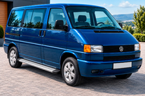 Volkswagen T4 Caravelle/Multivan 1990–2003 Zijtreden Maya V2 (set van 2, aluminium) foto 1