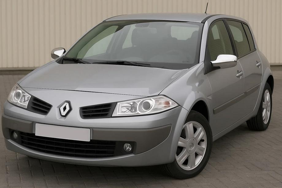 Renault Megane II 2004–2009 Spiegelkappen (2 st., kunststof) Carmos - Turks chroom, kunststof Image