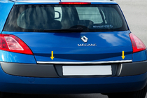 Renault Megane II 2004–2009 RVS kofferbakrand HB, Carmos - Turks staal foto 2