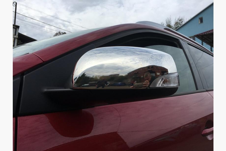 Renault Megane III 2009–2016 RVS spiegelkappen (2 stuks) Foto 4