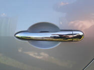 Renault Scenic/Grand 2003–2009 Deurgreep covers (set 4 stuks, RVS) foto 4