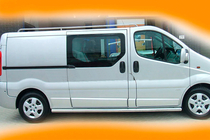 Renault Trafic 2001–2015 Sidebars BB002 (2 stuks, RVS) foto 8