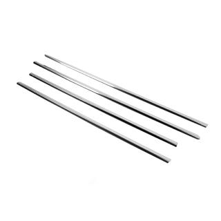 Buiten raamomlijsting set (4-delig, RVS) Skoda Fabia 2000–2007 foto 4