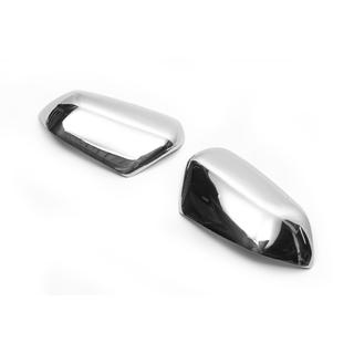 RVS spiegelkappen (set van 2) Skoda Octavia II A5 2006–2010 foto 4
