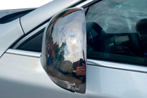 Skoda Octavia II A5 2010–2013 RVS spiegelkappen (set van 2) Carmos - Turks staal foto 5