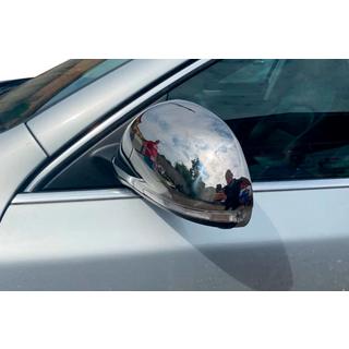 RVS spiegelkappen (set van 2) Skoda Octavia II A5 2010–2013 foto 3
