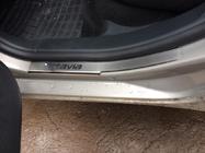 Skoda Octavia II A5 2010–2013 Nataniko instaplijsten (set van 8, RVS) Standaard - Lohmann-tape, 0,5 mm foto 7
