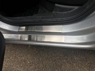 Skoda Rapid 2012–2019 Nataniko instaplijsten (set van 8, RVS) Premium - 3M tape, 0,8 mm foto 7