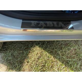 Carmos instaplijsten (4 stuks, RVS) Skoda Fabia 2007–2014 foto 1