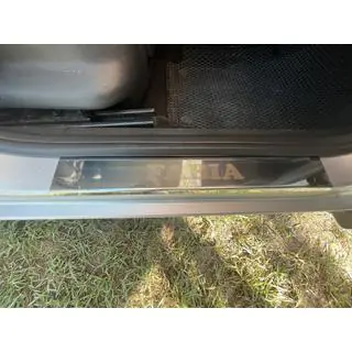 Carmos instaplijsten (4 stuks, RVS) foto 4