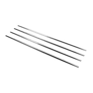 Buiten raamomlijsting set (4-delig, RVS) Toyota Corolla 2007–2013 foto 4