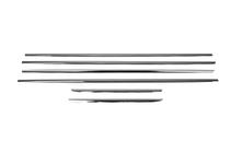 Toyota Land Cruiser Prado 150 2009–2023 RVS raamomlijsting set (6 stuks) Carmos - Turks staal foto 3