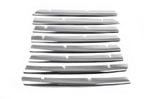 Volkswagen LT 1995–2006 Grille sierlijsten (8-delig, RVS) foto 3