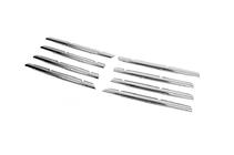 Volkswagen LT 1995–2006 Grille sierlijsten (8-delig, RVS) foto 6