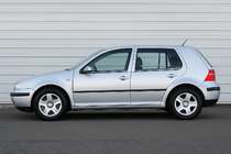 Volkswagen Golf 4 1997–2006 Buiten raamomlijsting set (4-delig, RVS) foto 1
