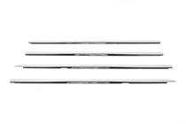 Volkswagen Golf 4 1997–2006 Buiten raamomlijsting set (4-delig, RVS) foto 2
