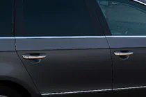 Volkswagen Passat B6 2006–2012 Onderste raamlijsten (4 stuks, RVS) foto 1